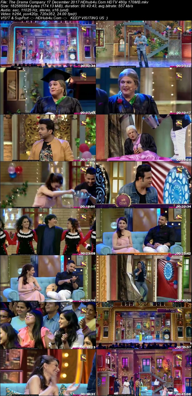 The Drama Company 17th December 2017 480p HDTV 170MB Download