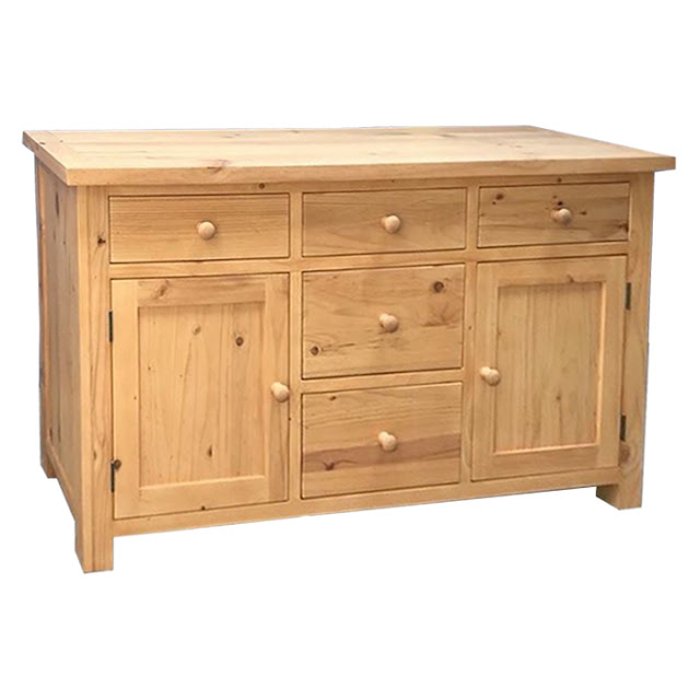 Tủ đựng chén đĩa gỗ thông nhập PK24