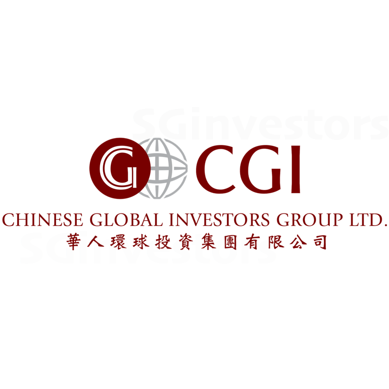 CHINESE GLOBAL INVESTORS GRP (SGX:5CJ) @ SGinvestors.io