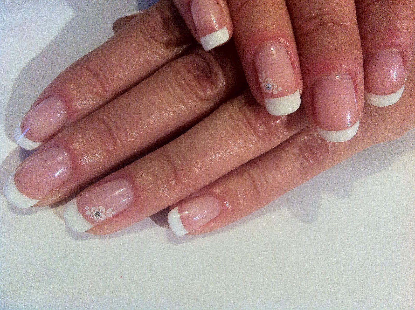 6. CND Shellac Nail Art Tutorial: French Manicure - wide 2
