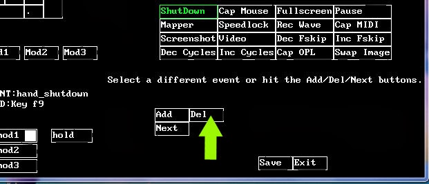 open dosbox options open dosbox options