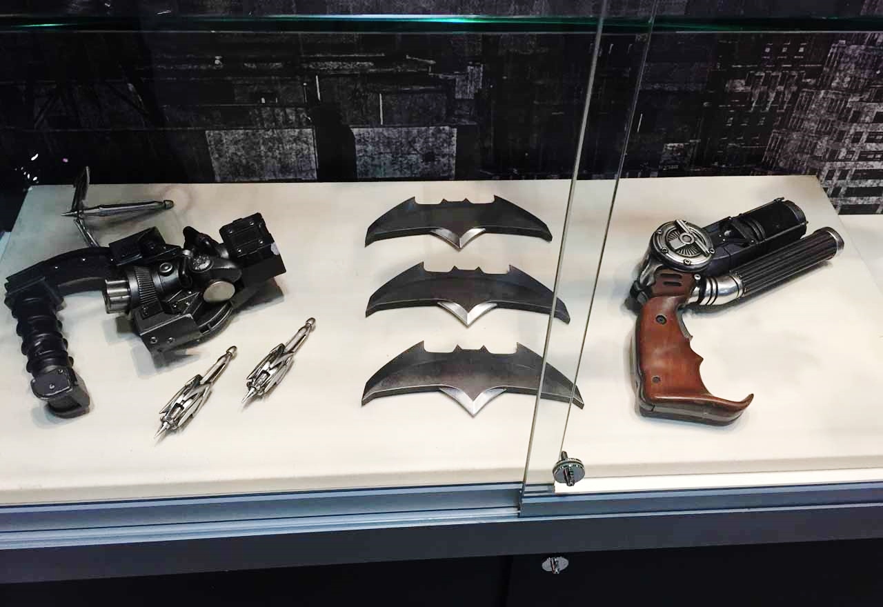 Cape and Cowl: Batman's Armoured Battle Suit and Gadgets on Show at ...