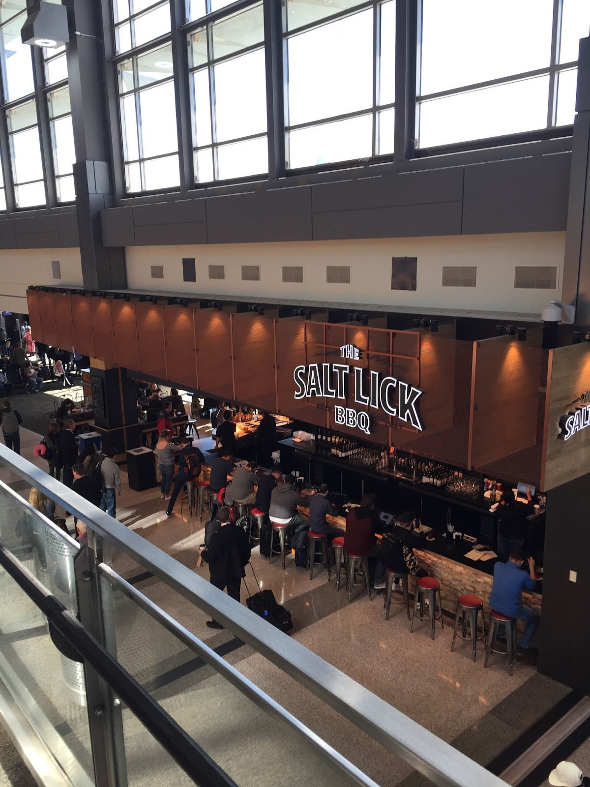 Shiner Bob's BBQ Saltlick Barbecue AustinBergstrom Airport