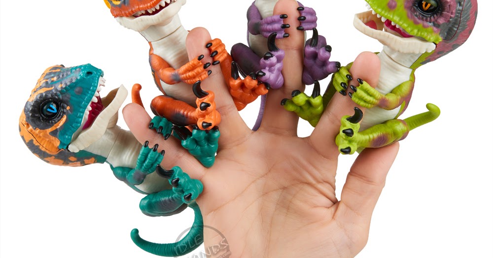 robot dino velociraptor blaze fingerlings