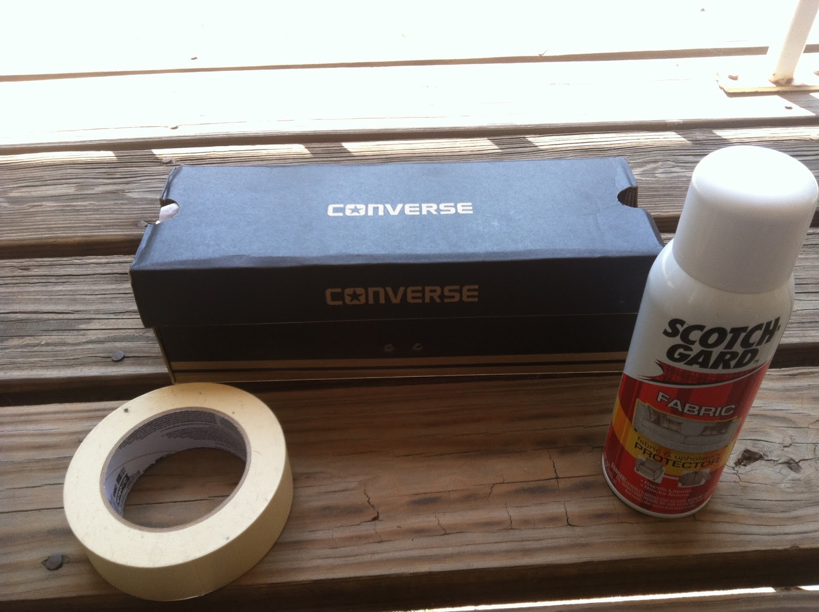 Converse & Cocoa How to Scotchgard Converse