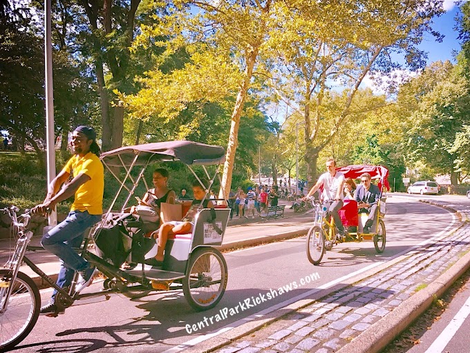 2 Hrs Central Park Pedicab Rickshaw Tours
