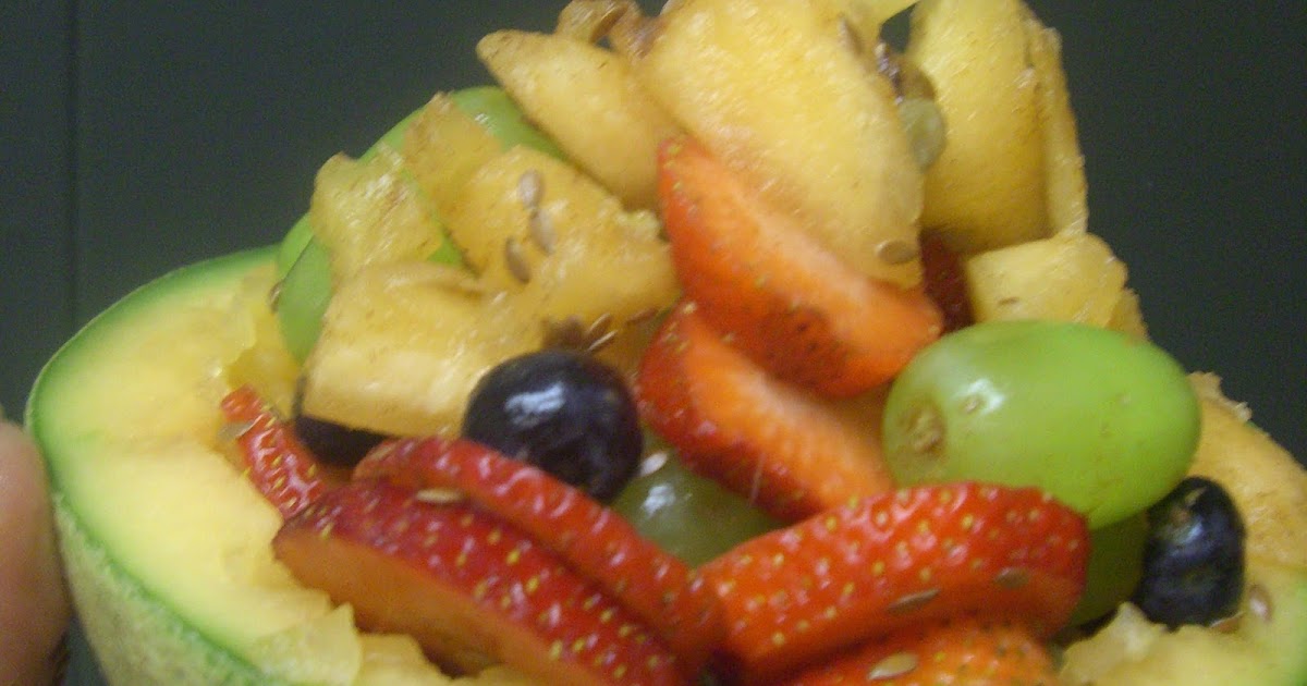 AfroVeganChick Honeydew Fruit Salad Bowl