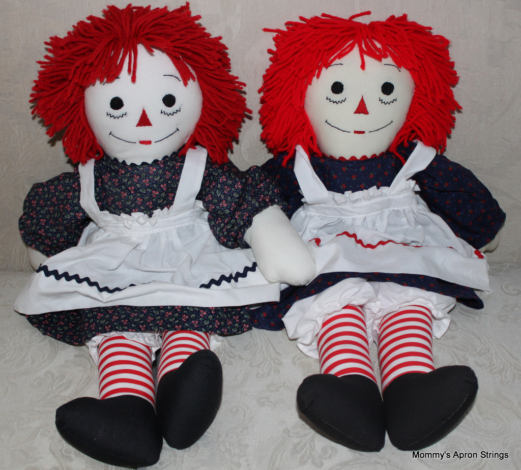 ann doll raggedy ann and andy little doll children's book illustration...