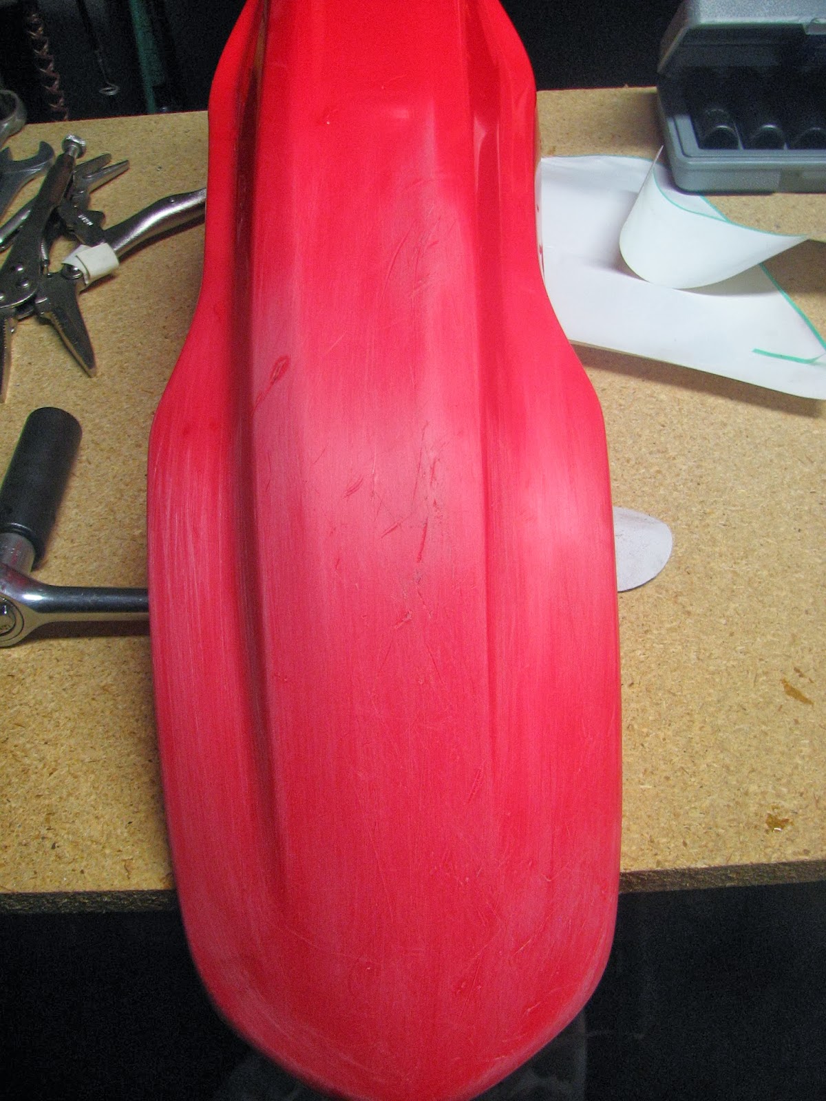 Dirt Bike Information Restoring Dirt Bike Plastics ABC From Sanding to the Clear Coat