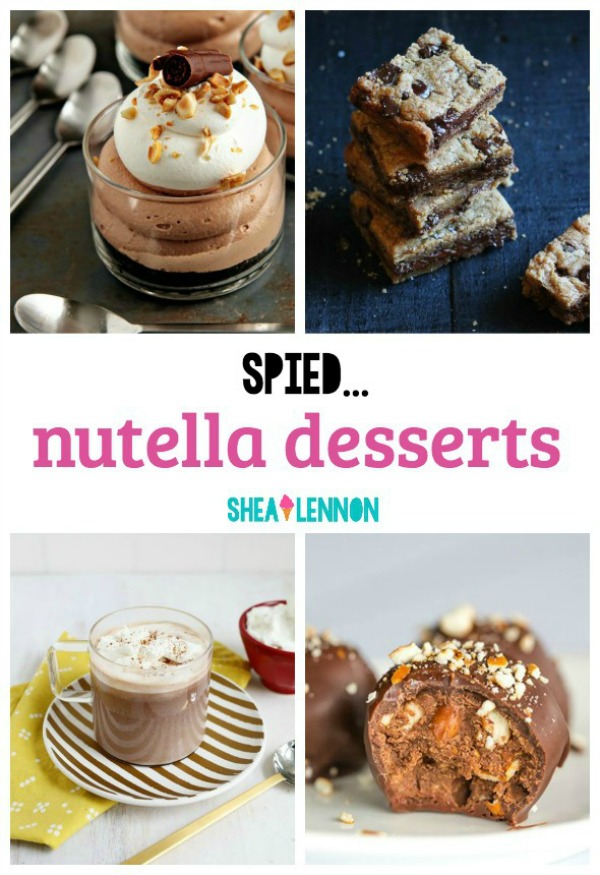 Nutella desserts to try | www.shealennon.com