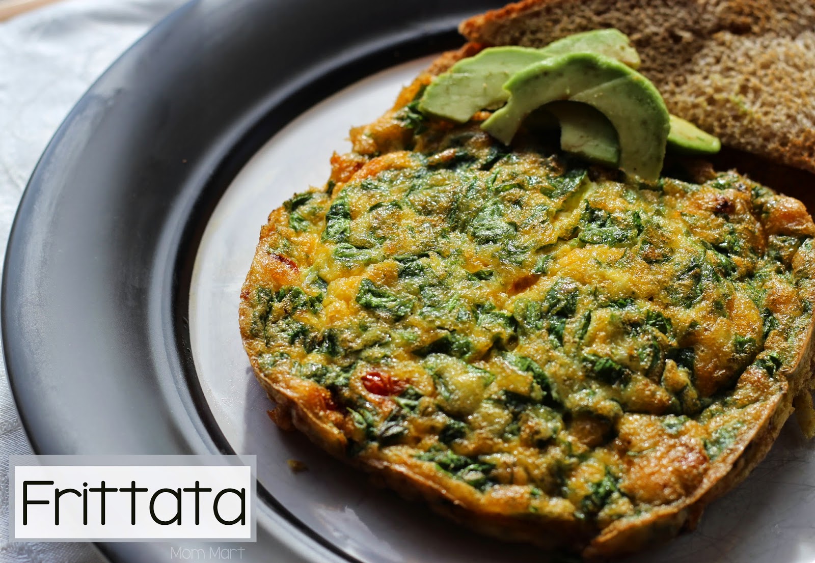 Frittata Recipe: lots of vegetables and breakfast is served in 16 minutes.