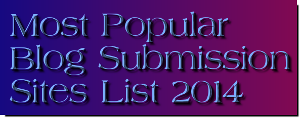  Blog submission sites list