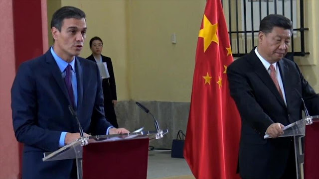 Presidente de China fortalece en España los lazos económicos Presidente de China fortalece en España los lazos económicos