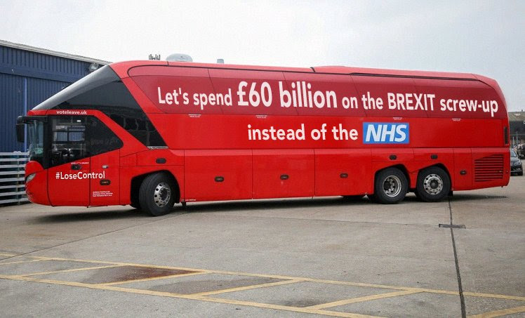 Let's spend £60 billion on the Brexit screw-up instead of the NHS