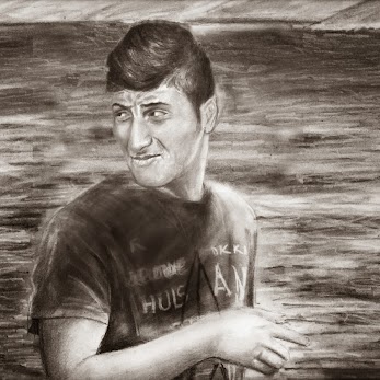 karakalem portre resim