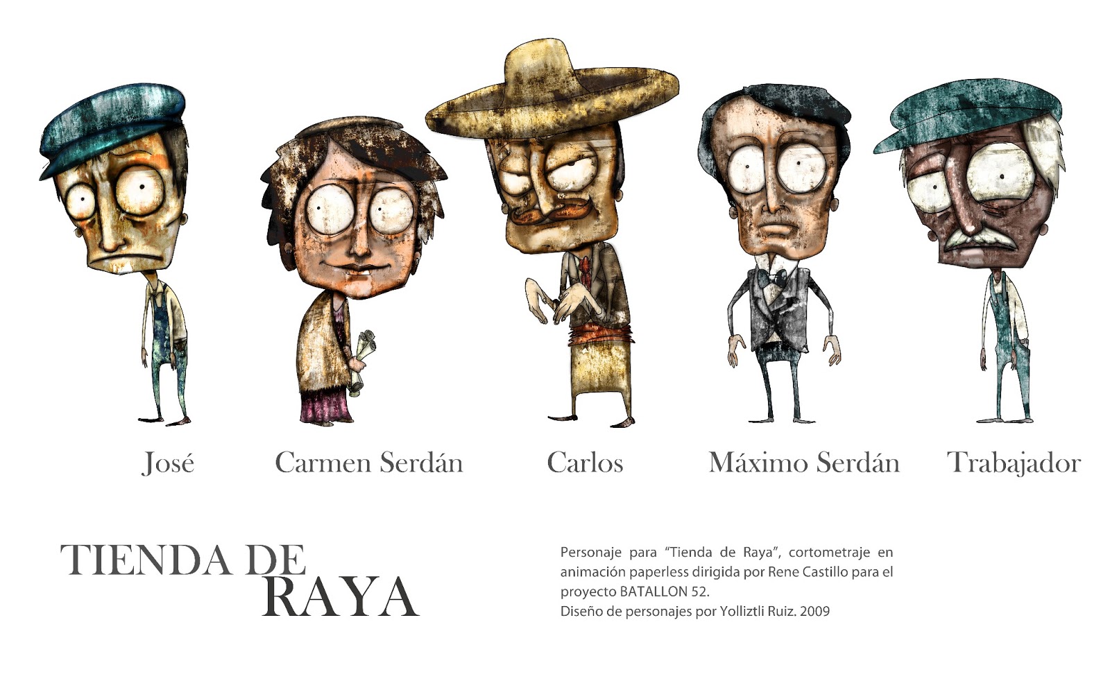 .yolliztli ®uiz. .DISEÑO DE PERSONAJES para