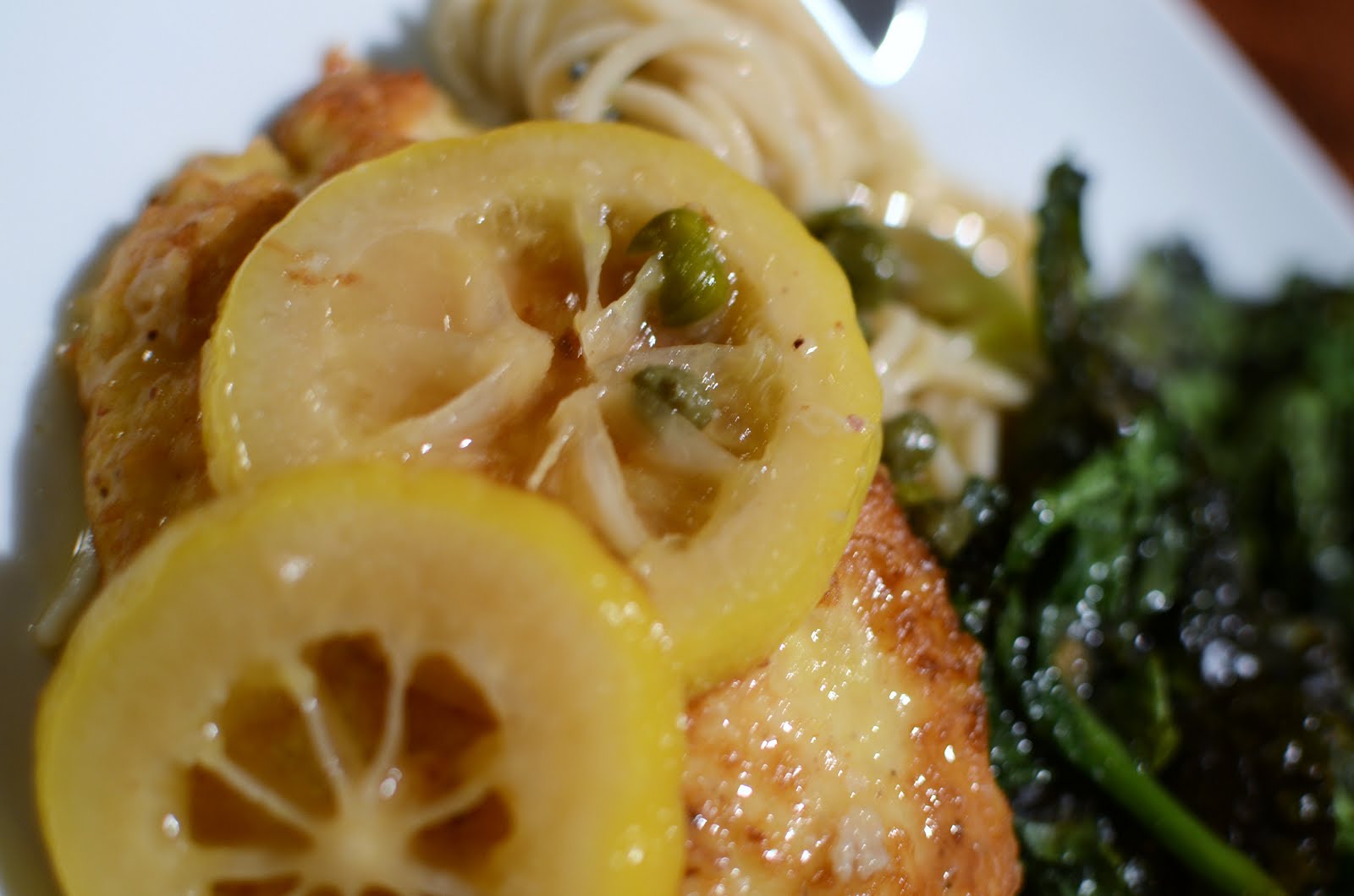 Gluten Delicious Chicken Francese with capers (gluten free)