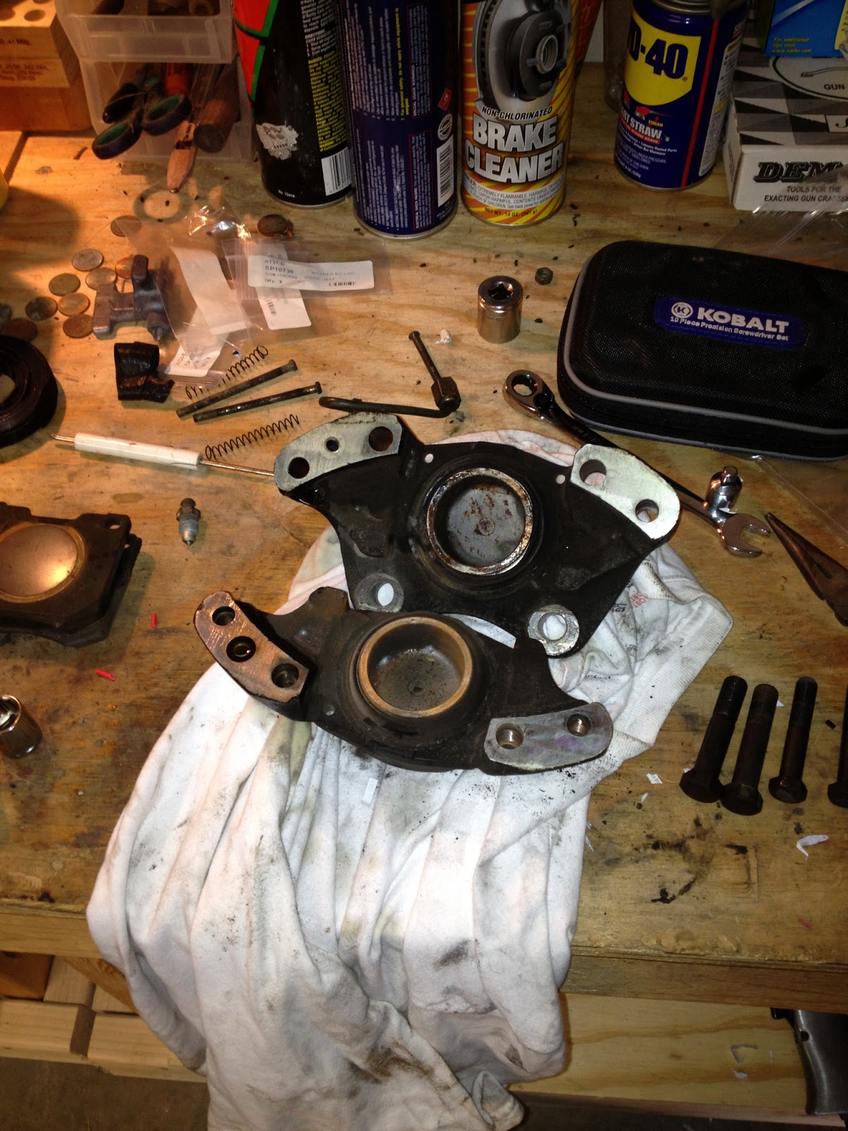 Jeff's 1981 DeLorean: Brake System Rebuild Part I