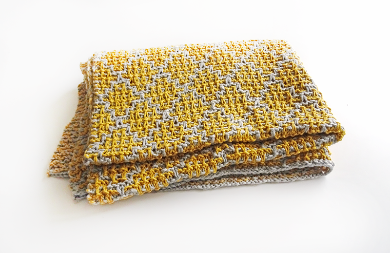 Mosaic Baby Blanket.