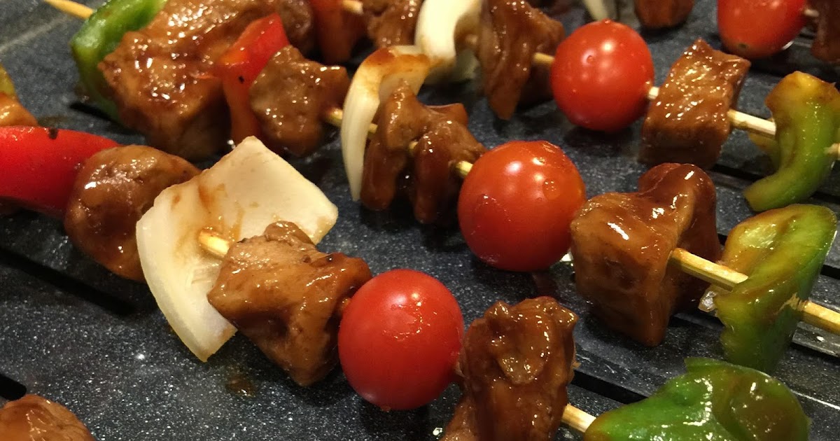 The Healthy Life BBQ Seitan Skewers