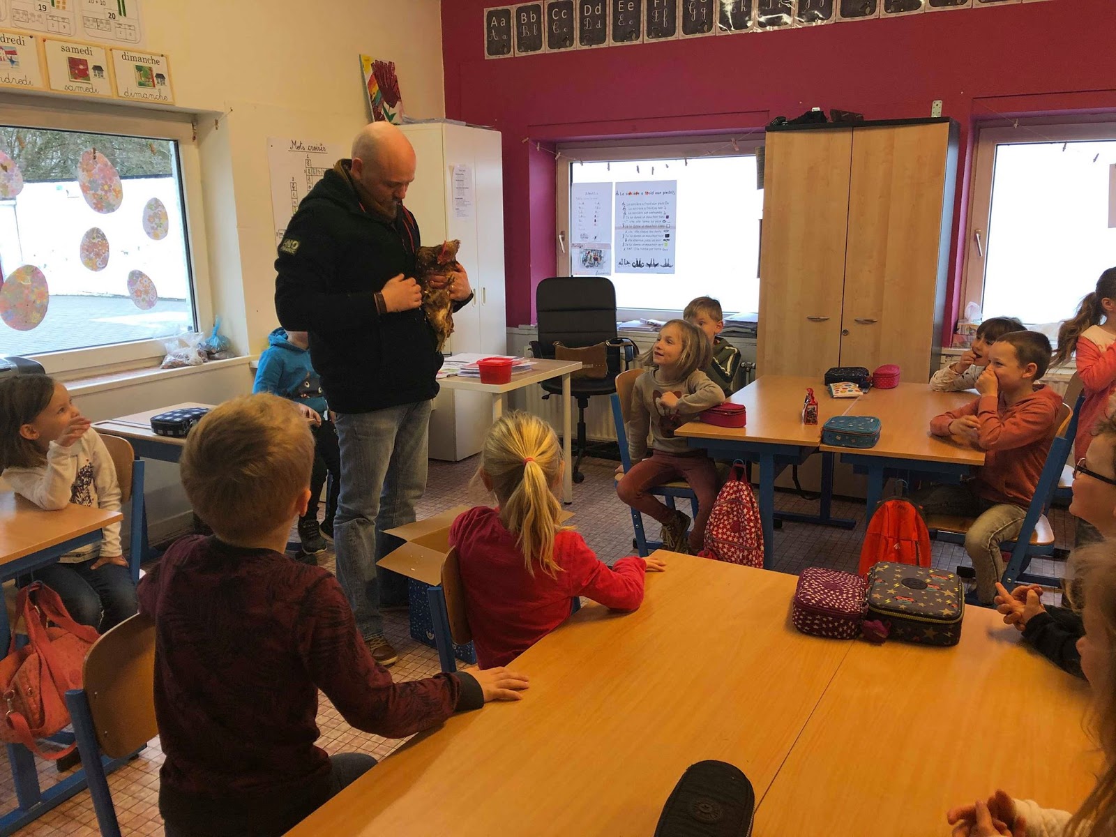 Visite de Clémentine... École SaintJoseph à Roclenge Blog