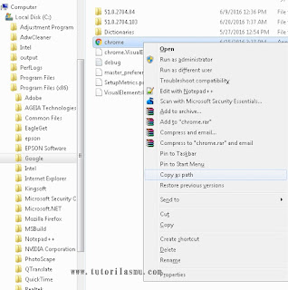 Cara menambahkan shortcut di klik kanan windows Cara menambahkan shortcut di klik kanan windows