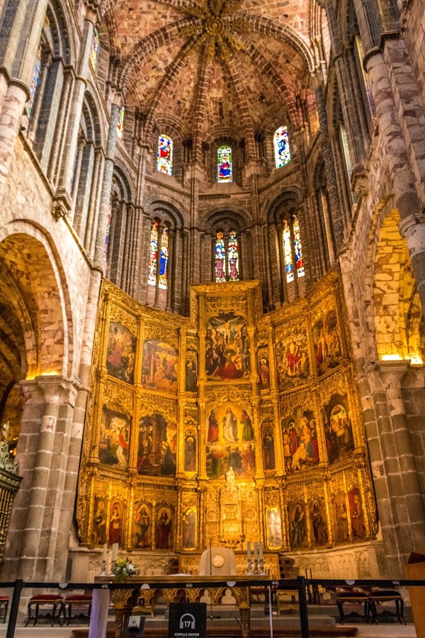 España, Castilla y León, Ávila, Catedral,