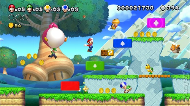 Jogo New Super Mario Bros U Original - Wii U - Sebo dos Games - 10