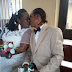Really No Time To Waste; Excited Man Says As He Weds His US Bride In Lagos (See Photos)