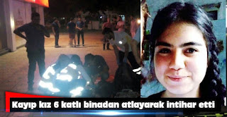 gaziantepte kayıp kız intihar etti