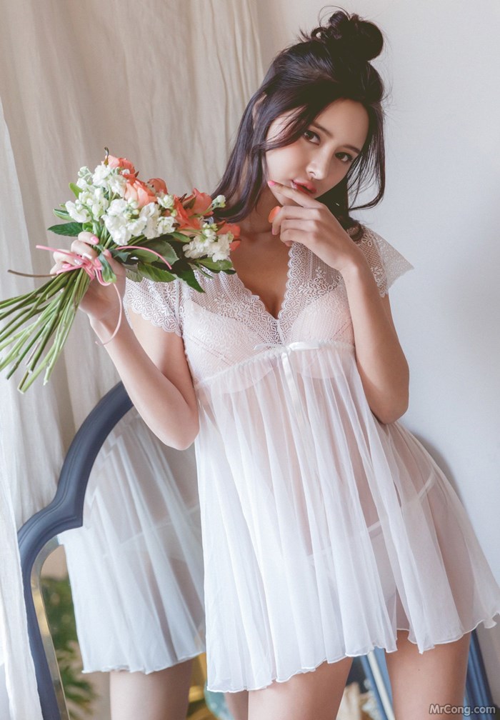 Beautiful Kim Bo Ram passionate charm with sea clothes and underwear (405 pictures)
