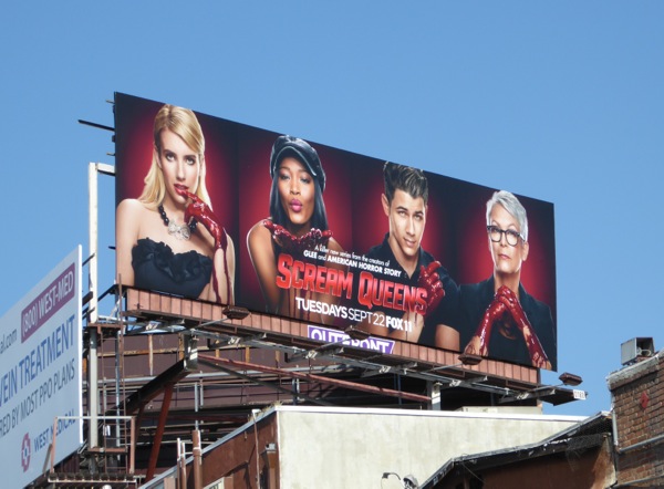 Scream Queens season 1 billboard