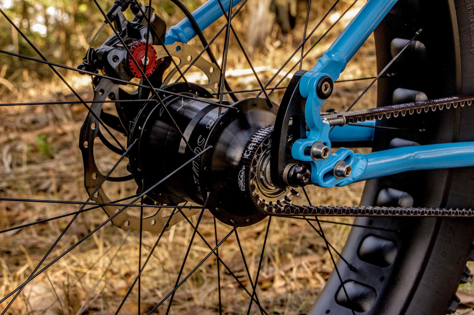 The Monkey Lab Ventana El Gordo Fat Bike with Rohloff Internal Gear