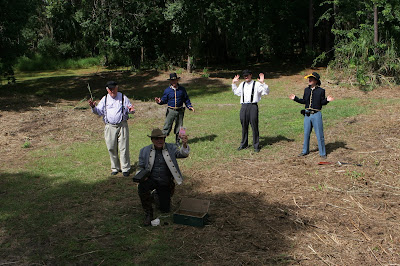 train robbers captured at history event