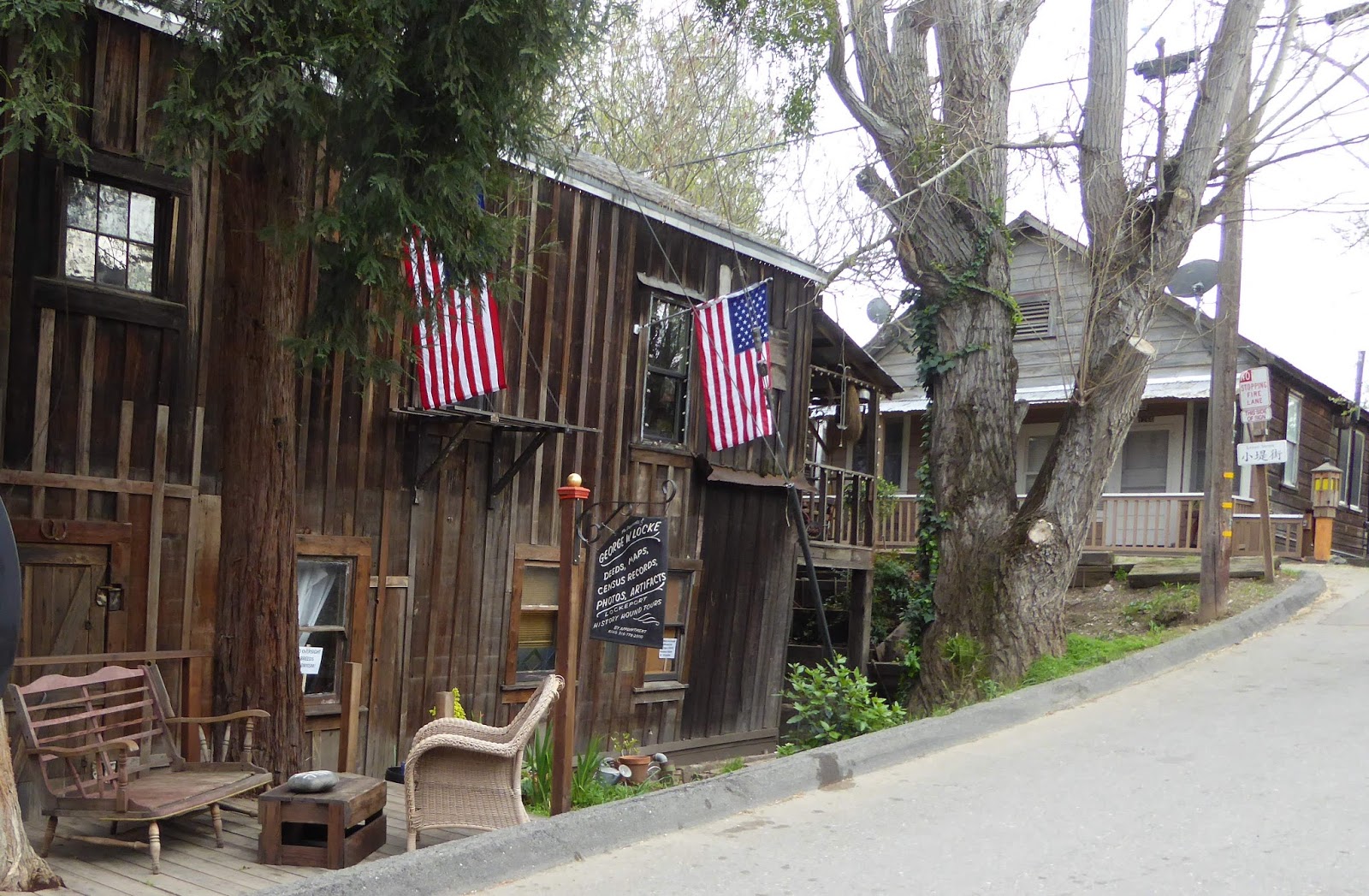 Nancy and Julianne's Travels Remains of the Chinese town of Locke