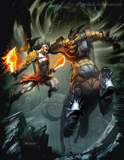 As ilustrações de fantasia com o estilo de comics de Mauricio Herrera Mauricio Herrera el-grimlock deviantart ilustrações comics fantasia quadrinhos games