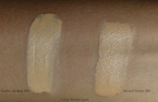 Lakme Absolute White Intense Foundation Golden Medium (03) and Almond Honey (06) Review