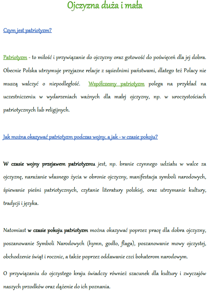 BLOG EDUKACYJNY DLA DZIECI: Ja i moje otoczenie
