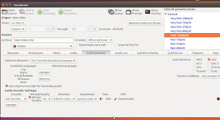 Handbrake y Linux Ubuntu