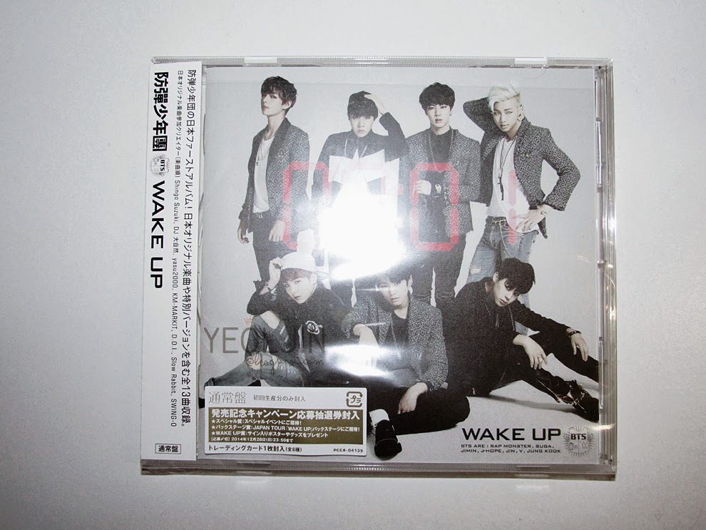 BTS Japanese 1st Album "Wake Up" [Normal Version Review/Unboxing] c