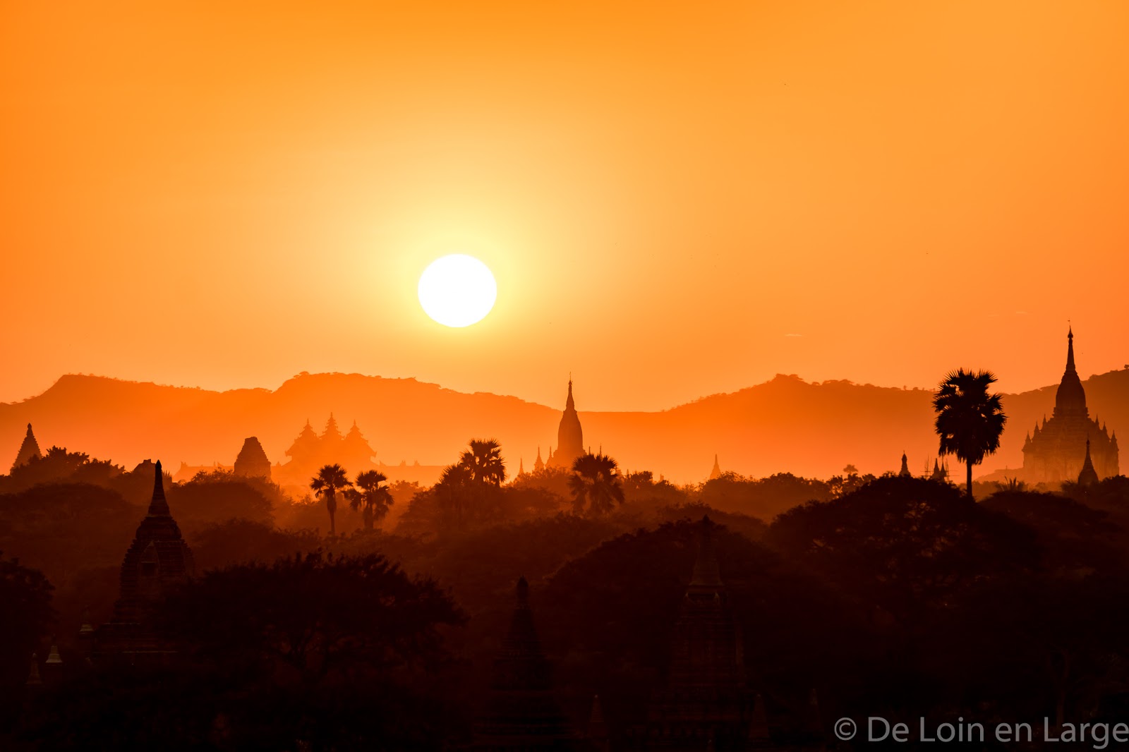 A Quelle Heure Se Leve Le Soleil Demain De loin en large: Birmanie - jour 11 : Bagan - lever de soleil sur la  légende - plaine Nord