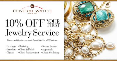 central watch jewelry repair coupon