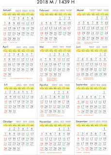 unduh kalender tahun 2018 lengkap libur nasional dan cuti bersama unduh kalender tahun 2018 lengkap libur nasional dan cuti bersama