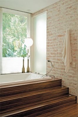 Decora el hogar: Decoracion de cuartos de baño con madera