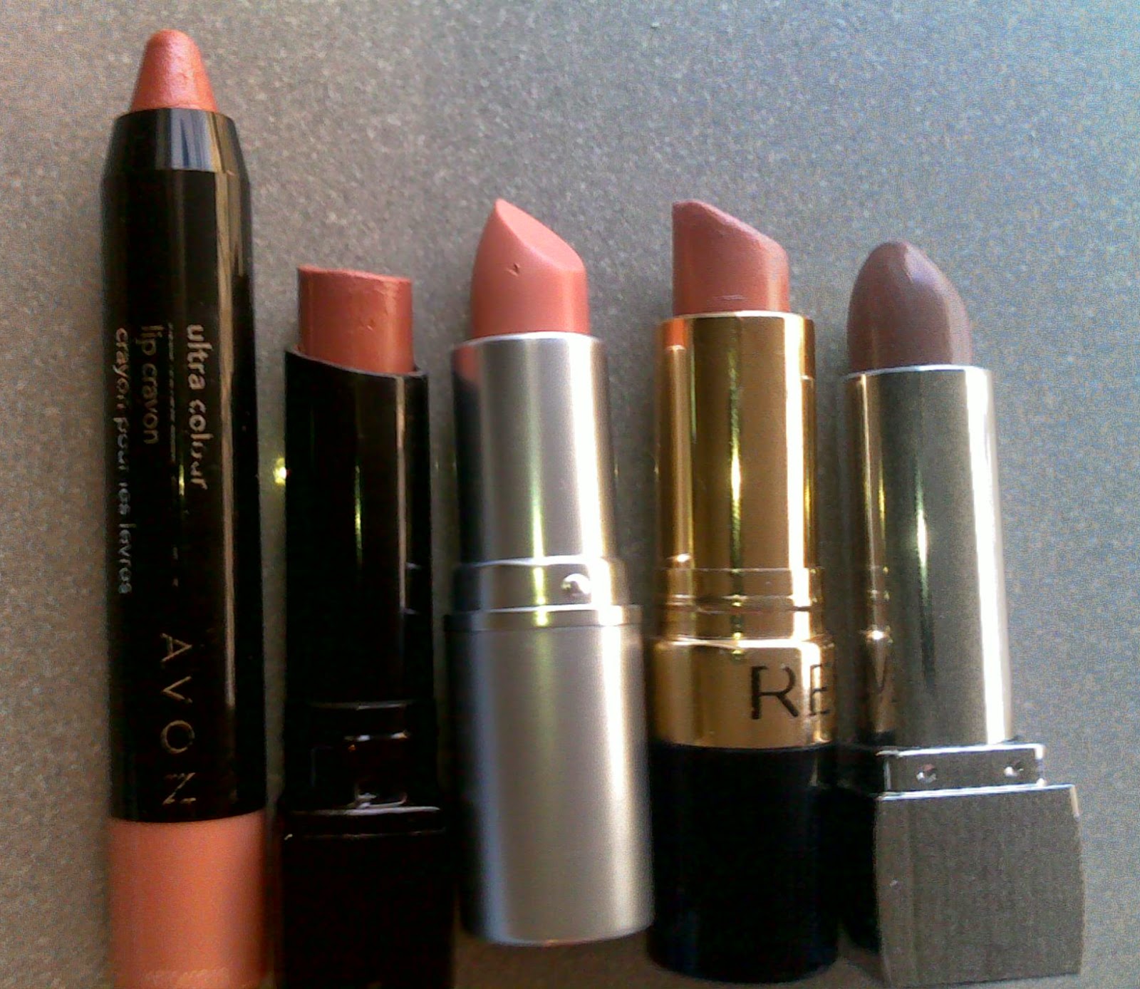 Nude lipsticks in nude beige