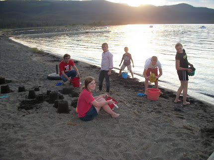 Sunsets and Sandcastles at Lake Hebgen