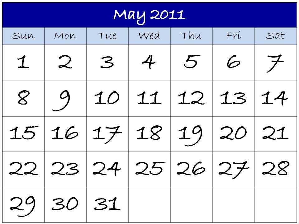 april may calendar 2011 printable. may calendar 2011 printable.