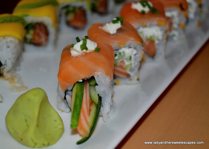 Crispy Salmon at Sushi Counter Dubai