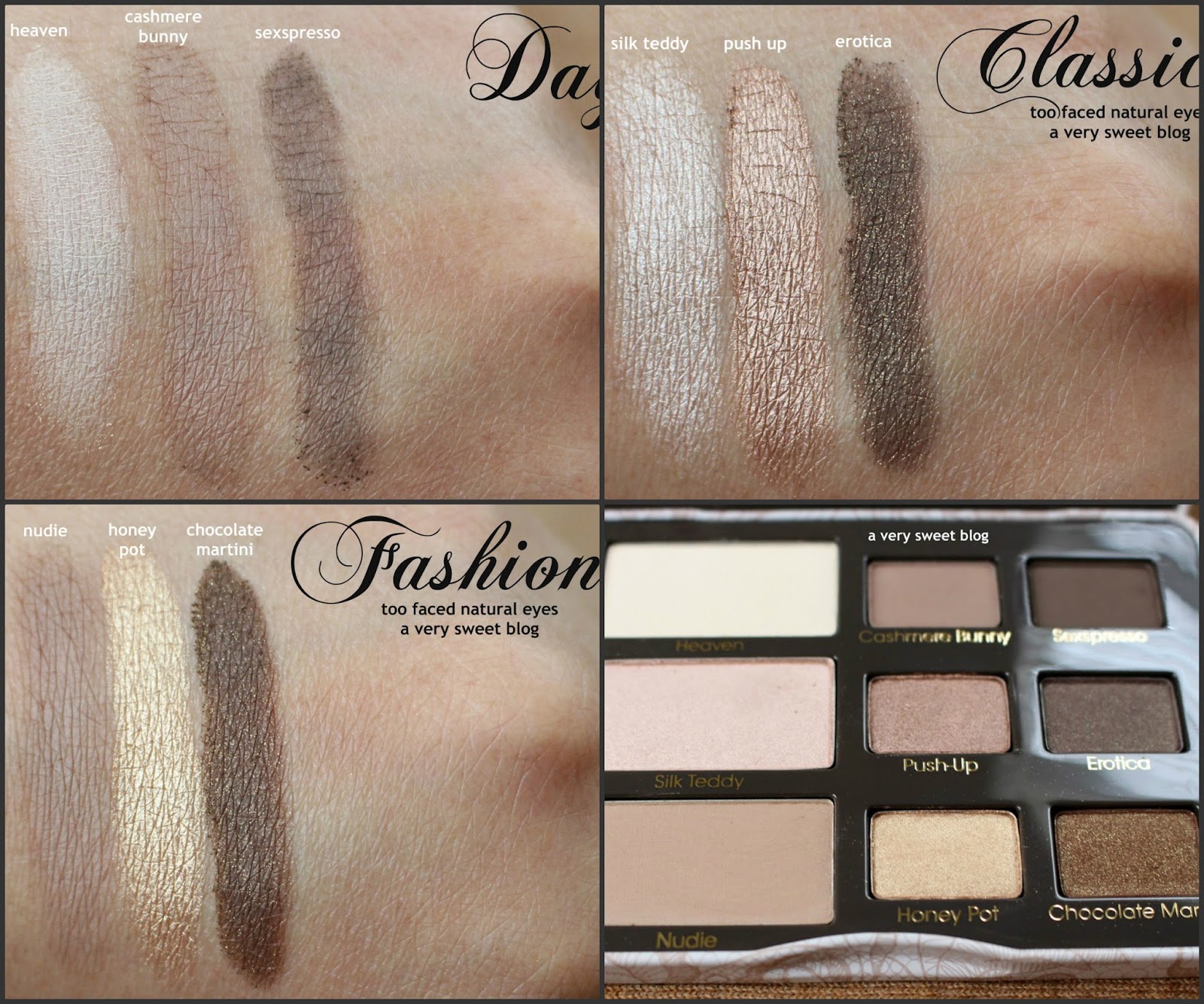 Too Faced Cosmetics Natural Matte Eyeshadow Palette Review