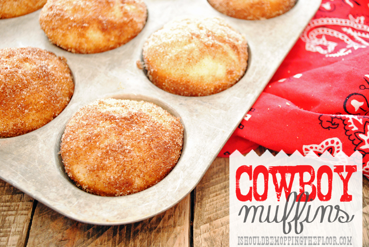 The best thing you'll ever wrap your lips around: Cowboy Muffins {for cowgirls and cowpokes, too}. 